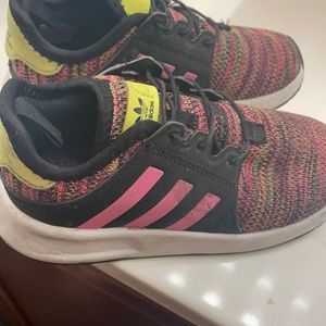 pair of girl adidas